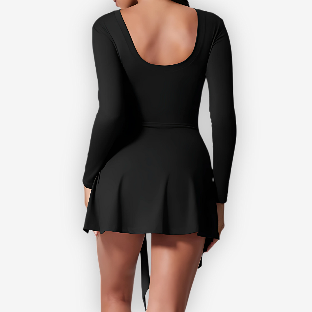 Aria High-Neck Tennis Dress