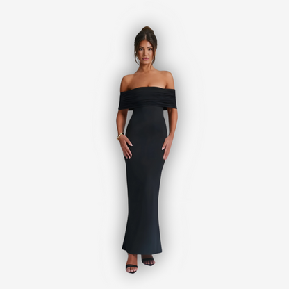 Celeste Backless Maxi Dress – Strapless Bodycon Glamour